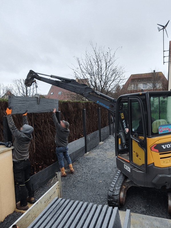 Installation de clôtures