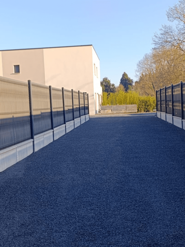 Amenagement cour - Cour en émulsion gravillonnée (2)