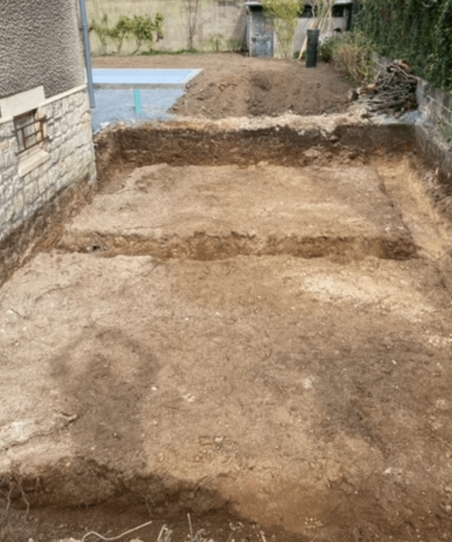 Amenagement jardin - Fondations piscine