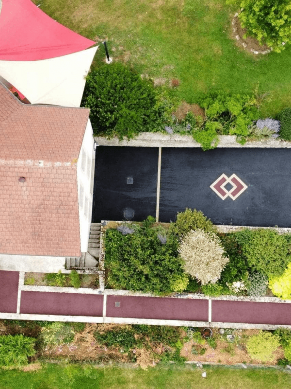 Aménagement d'une cour