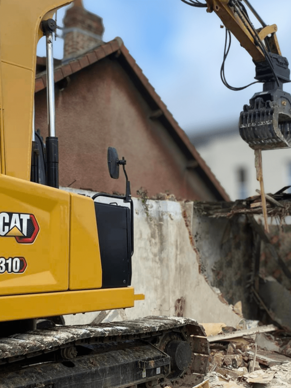 Location d'engins - pelle à chenille - pelle 310 CAT (Calvados)