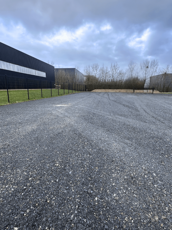 Photographie d'une plateforme industrielle (Calvados)