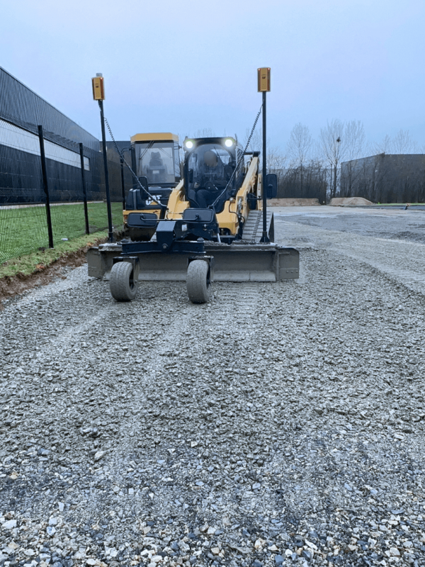 Terrassement plateforme industrielle