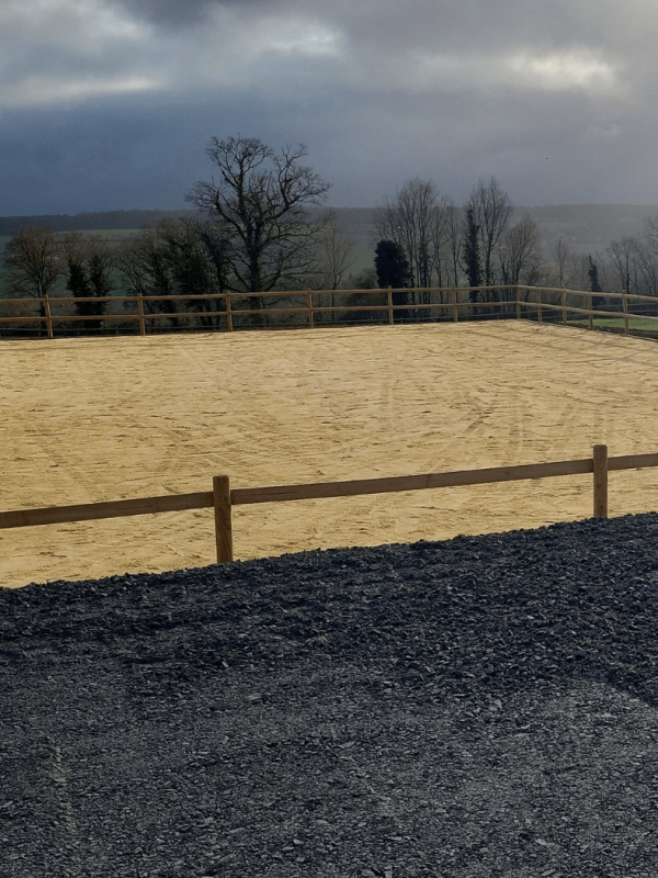 Création d'une carrière équestre